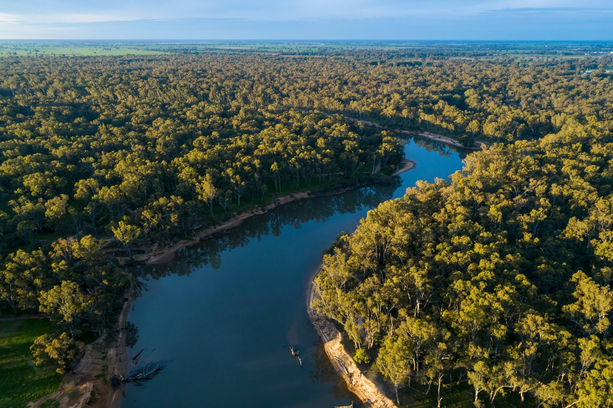 Winding urray river