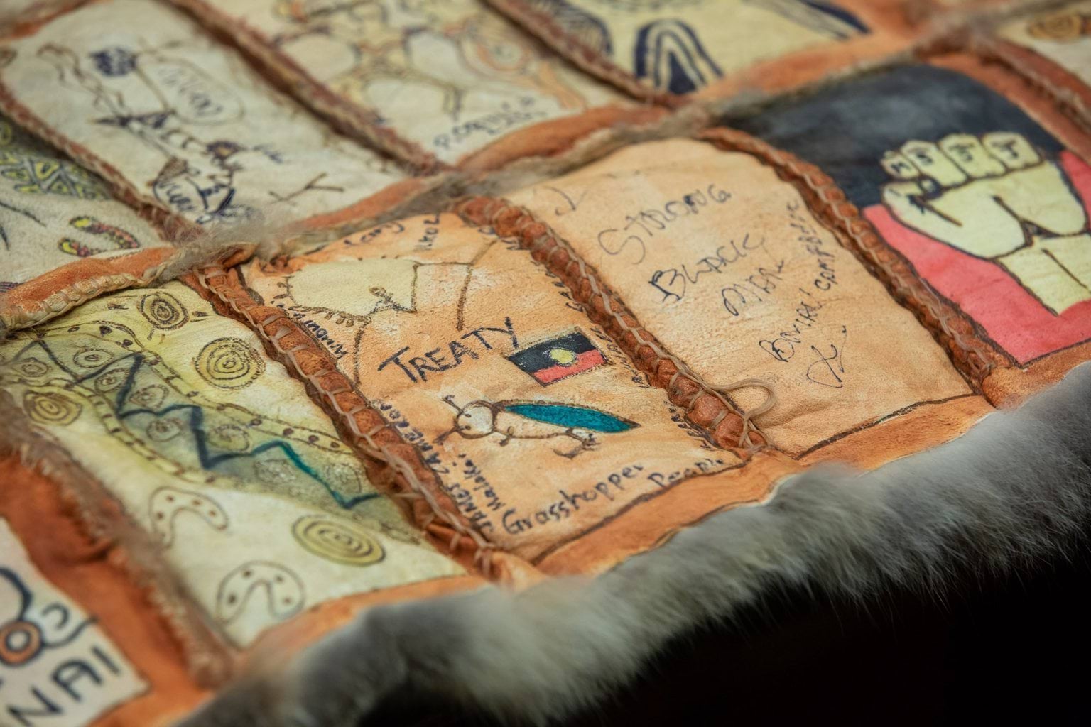 possum skin cloak